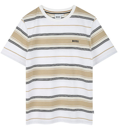 BOSS T-Shirt - Stone/Off White