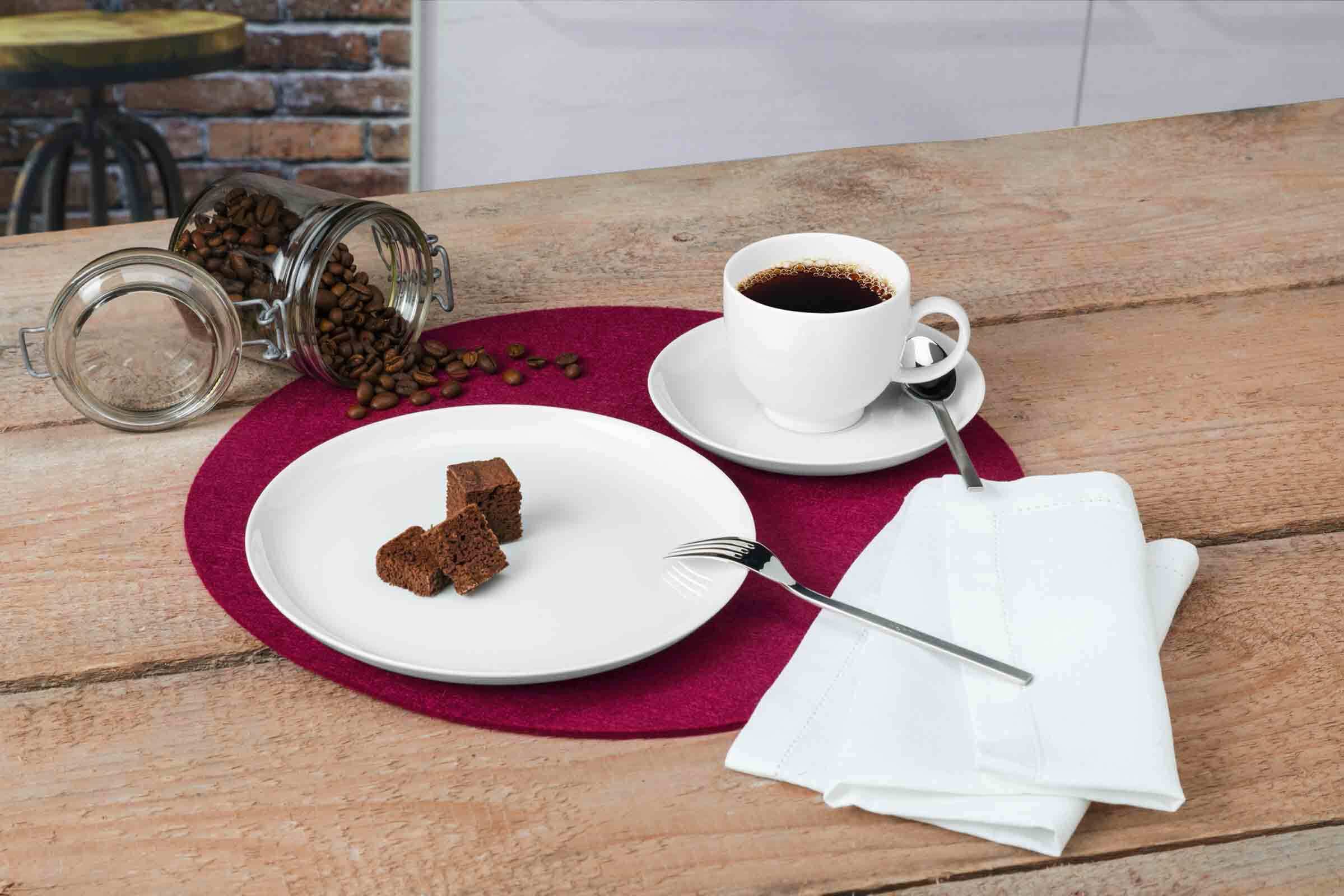 Seltmann Weiden Kaffeeservice Lido Weiß 18er Set