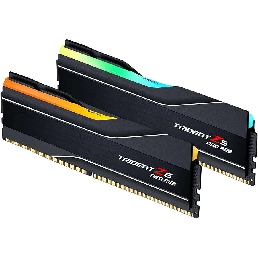 G.Skill Trident Z5 Neo RGB Black - 2 x 16 Go (32 Go) - DDR5 5600 MHz - CL28