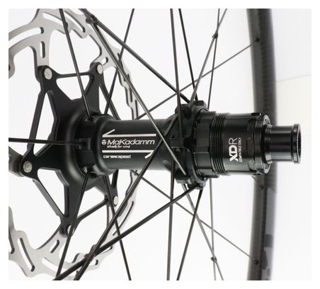 PAIRE DE ROUE DE ROUTE MAKADAMM EVORA 35 DISC XPREMIUM À PNEUS - 1165GR LA PAIRE
