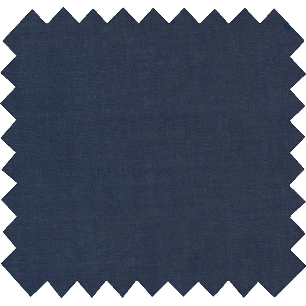 Tissu Coton Au Mètre Bleu Marine