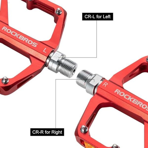 RockBros Wide Pedaler, Red