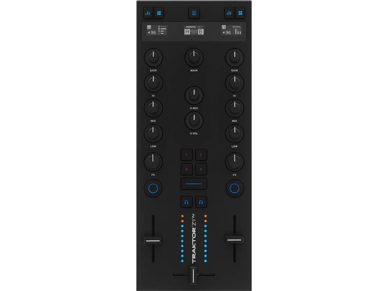 Native Instruments DJ-Controller Traktor Kontrol Z1 MKII Kompaker, professioneller DJ-Mixer