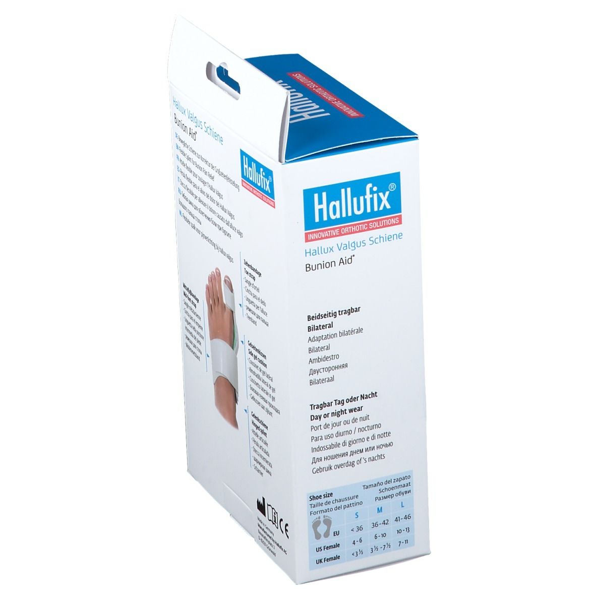 Hallufix® Hallux Valgus Schiene 41-46