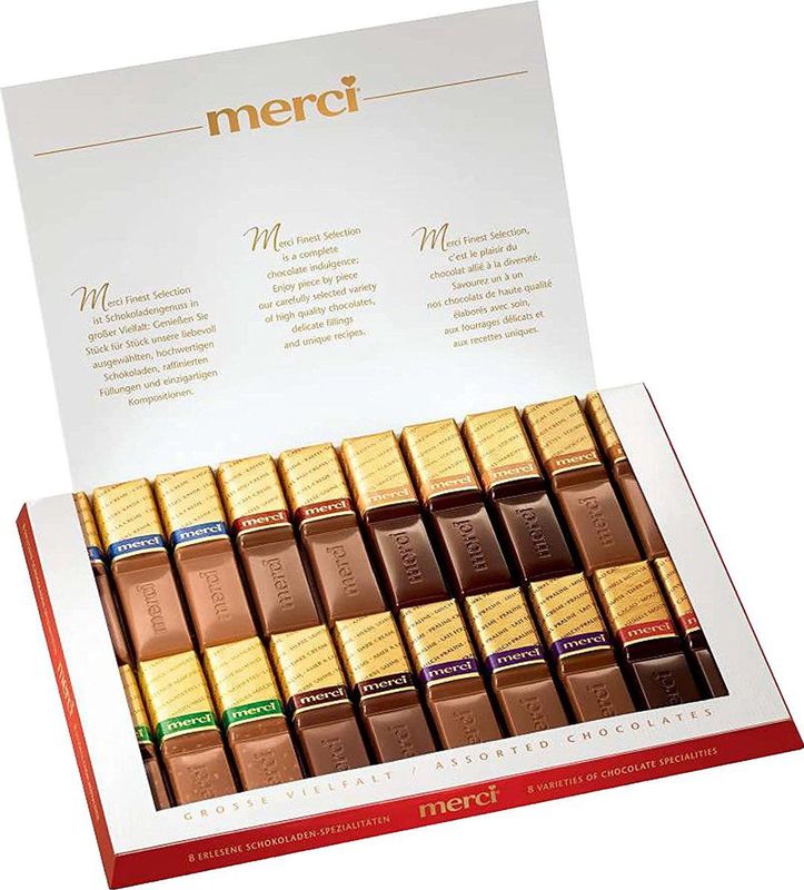 Merci - Finest Selection - Chocolade - 250 gram - Assorti met 8 Smaken