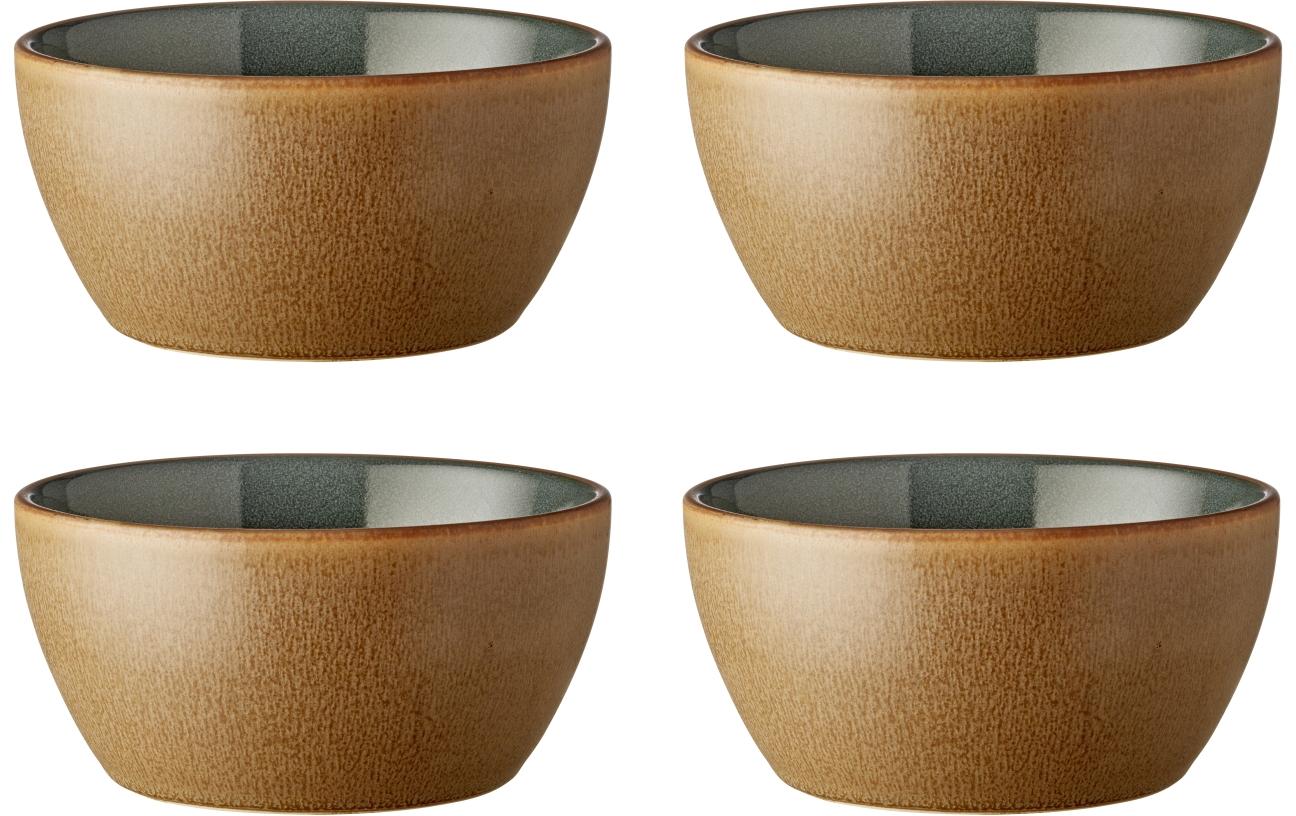Schale Wood 12 cm, 4 Stück, Wood/ForestSchalen Set aus Steinzeug