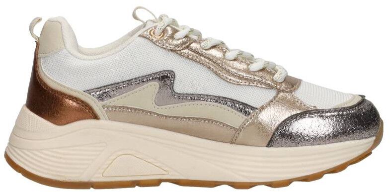 Sub55 Sneakers Laag goudkleur