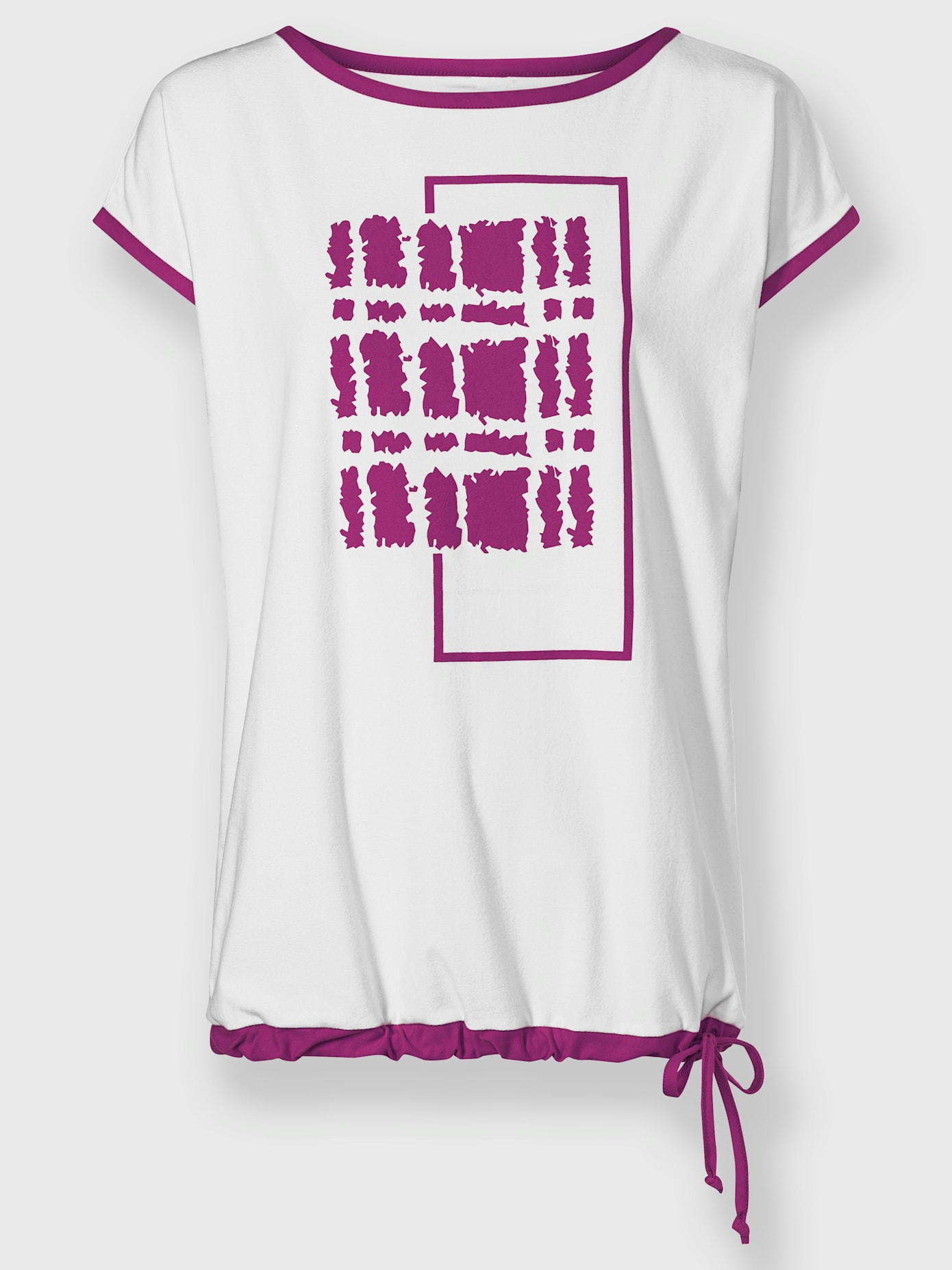 T-shirt à encolure ronde superbe qualité douce et fluide