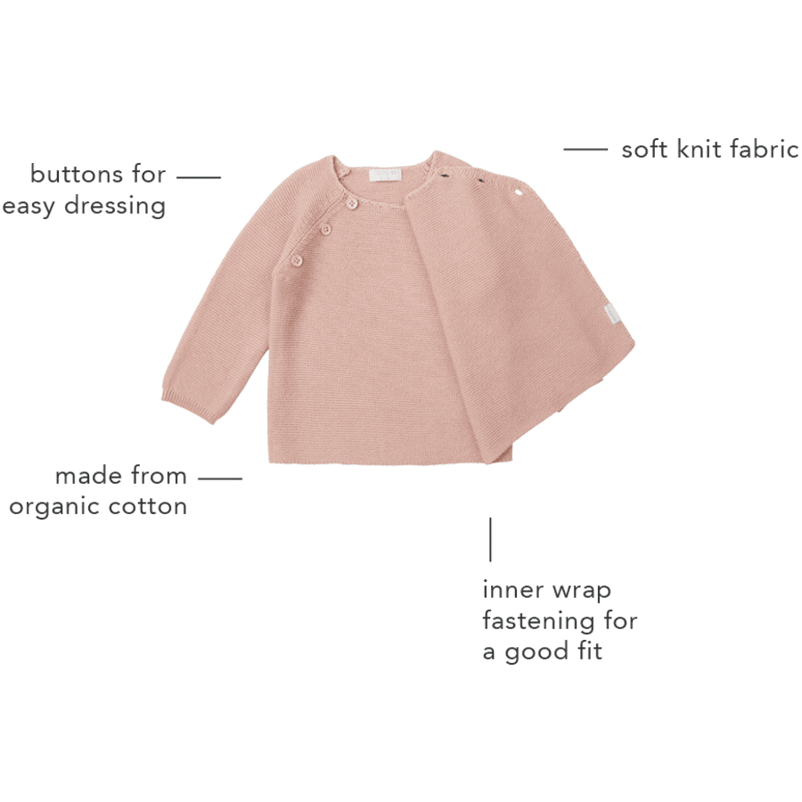 Noppies Strickjacke Pino Rose Smoke