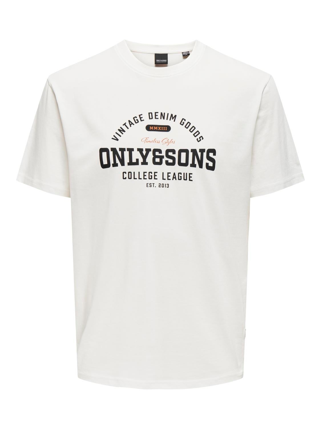 ONSLENNY T-shirt Cloud Dancer