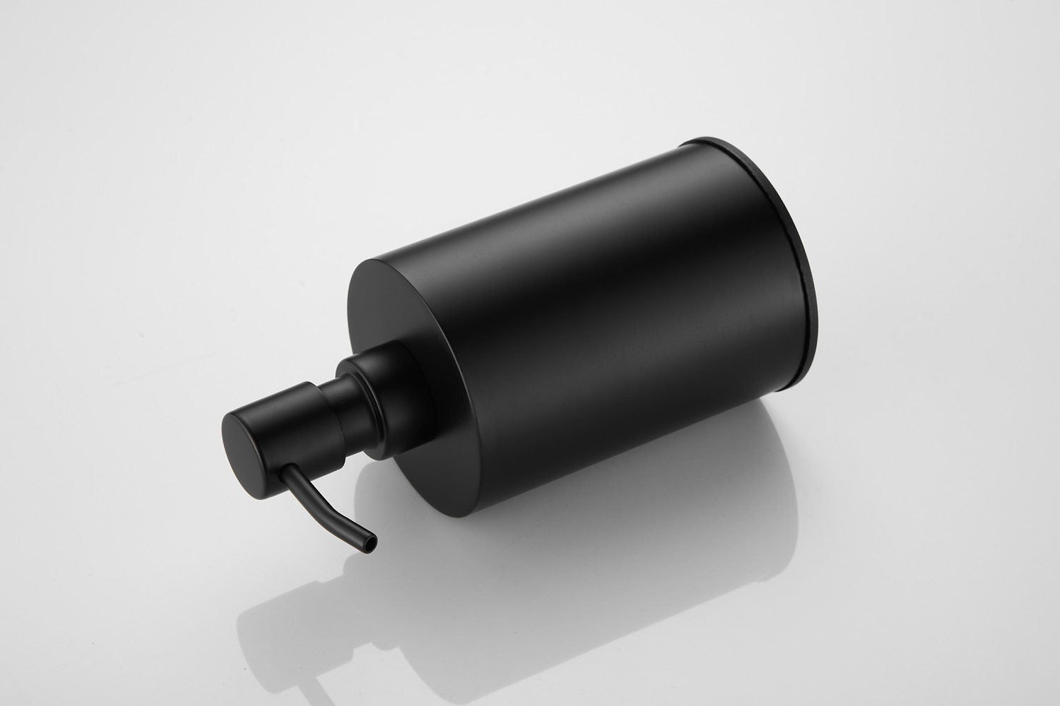 Saniclear Academy zeepdispenser zwart mat