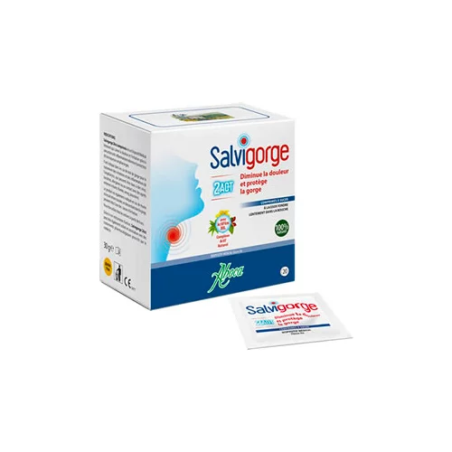 Salvigorge 2ACT Aboca - 20 comprimés à sucer