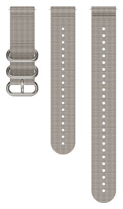 Bracelet de montre Textile Suunto Explore 1 22mm Sand Gray - Beige