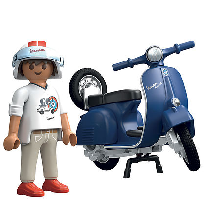 Playmobil Vespa - 1969 Vespa 150 Blau - 71622 - 16 Teile