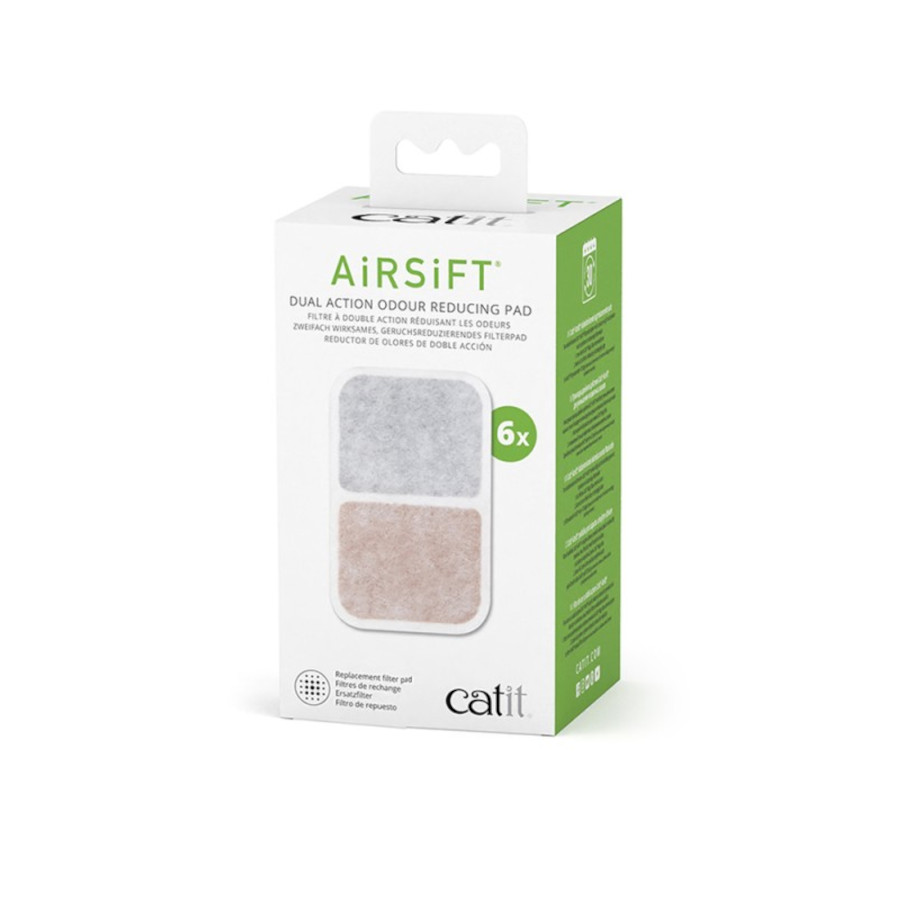 Filtro redutor de odor Catit Airsift. 6 unidades