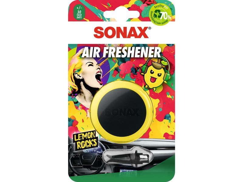 Sonax Air Freshener Lemon Rocks Lufterfrischer für mehr Frische