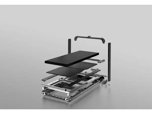 Kingsmith X21, 100 kg, 0,5 km/t, 12 km/t, Kalorier, Afstand, Hastighed, Step counter, Tid, Grå, ABS, Akryl, Aluminium