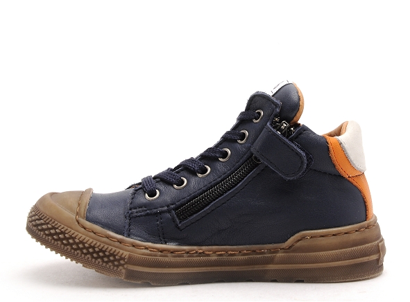 Gbb boots bottine enfant pokette bleu