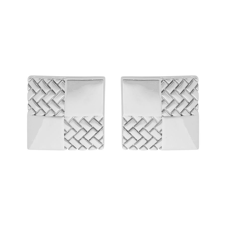 Snö Of Sweden Addison Big Earring Plain Silver