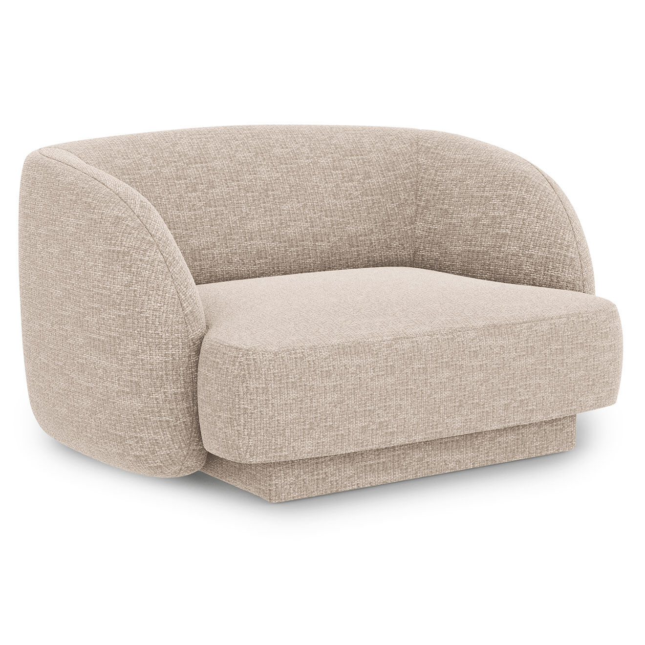 Micadoni Limited Edition Fauteuil Miley beige - 109x85x74 cm