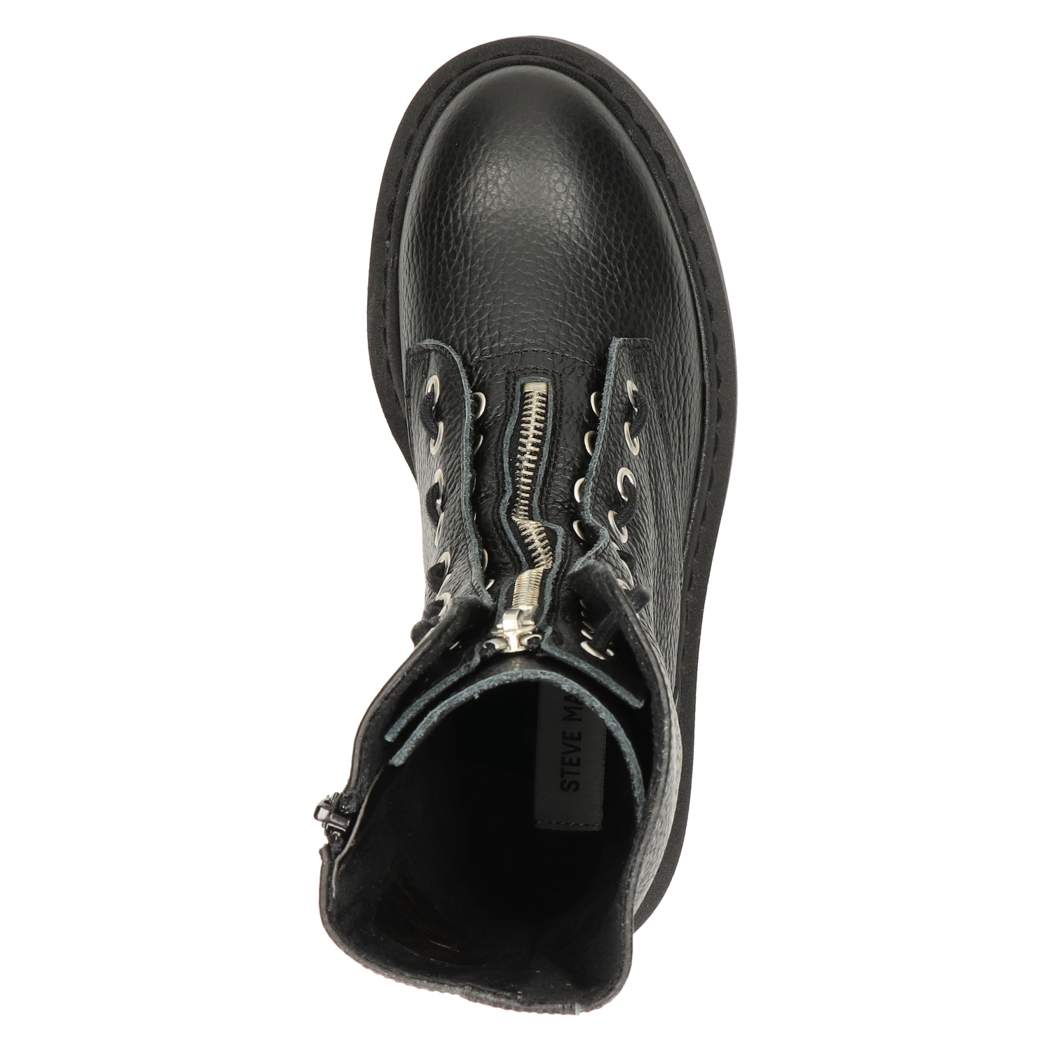 Steve Madden Odilia dames veterboot Steve Madden Zwart