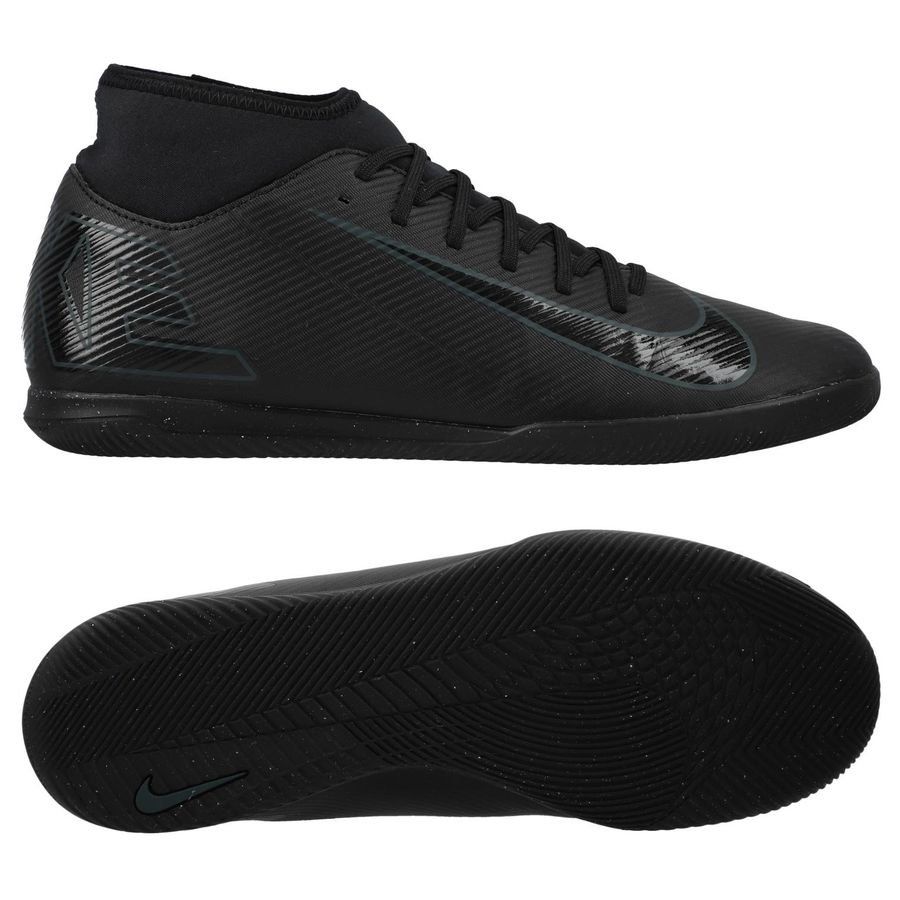 Nike Mercurial Superfly 10 Club IC Shadow - Noir/Vert