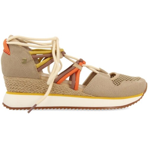 Gioseppo - SNEAKER ABIERTA CON CUÑA PARA MUJERIONA BEIGE Beige
