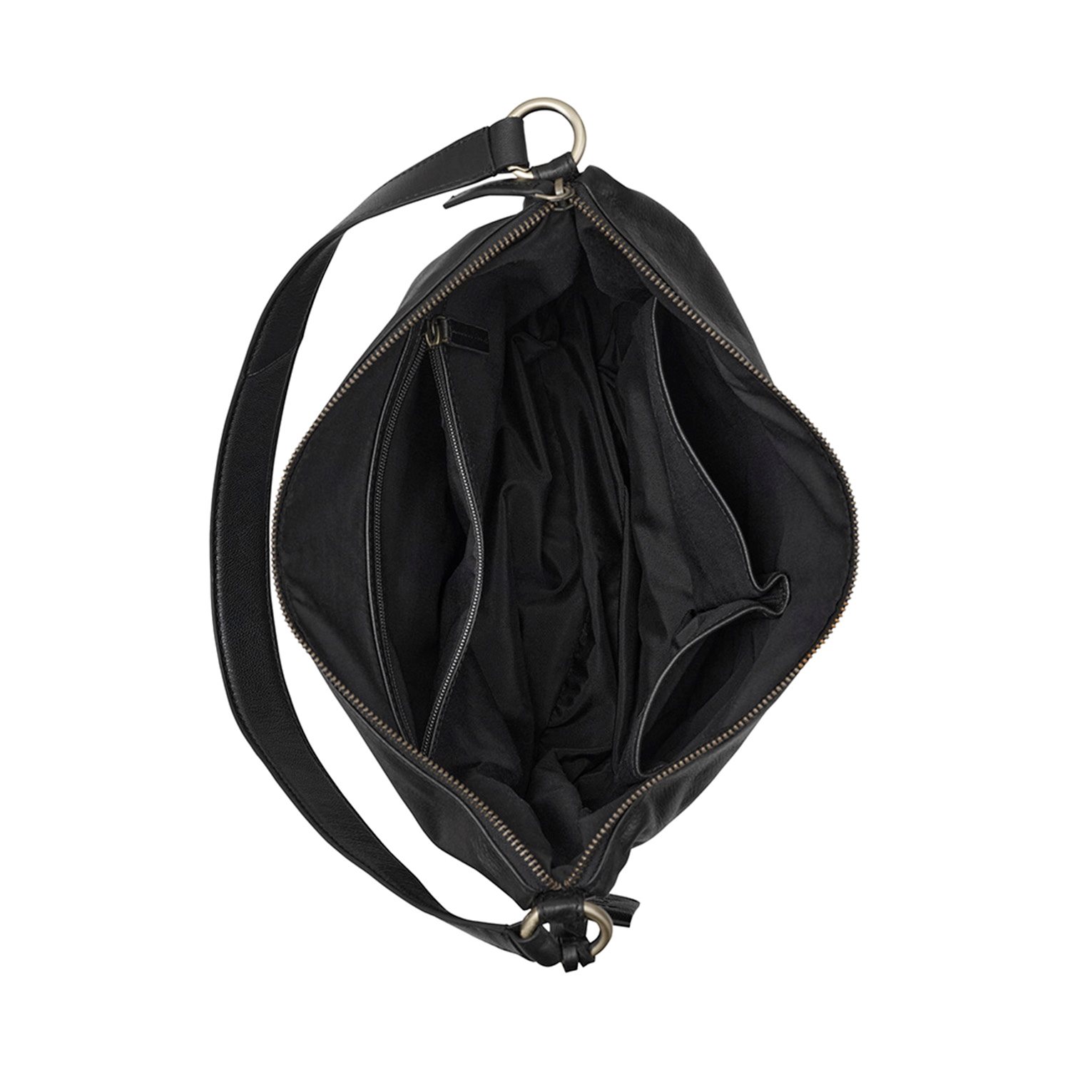 Burkely Natural Norah Hobo Round black