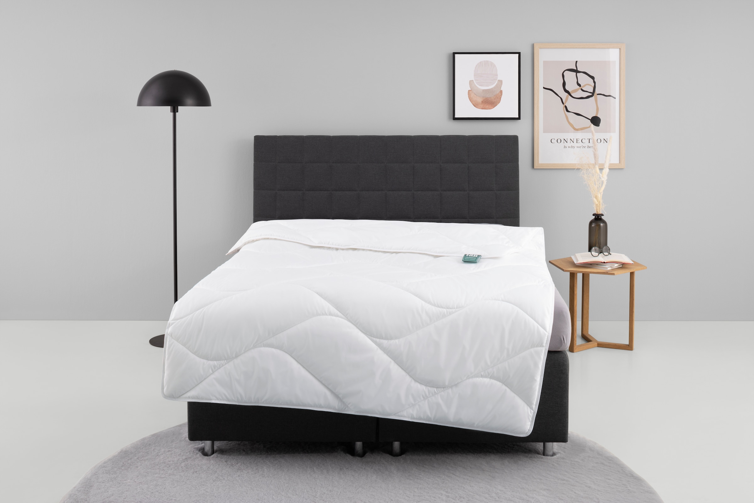 fan Microfaserbettdecke »Microfaser kochfest, Bettdecken für Sommer und Winter, Decke« leicht Füllung 100% Polyester 1 Stk. tlg. Bettdecke 135x200 cm, 155x220 cm und weitere Grössen, Made in Germany
