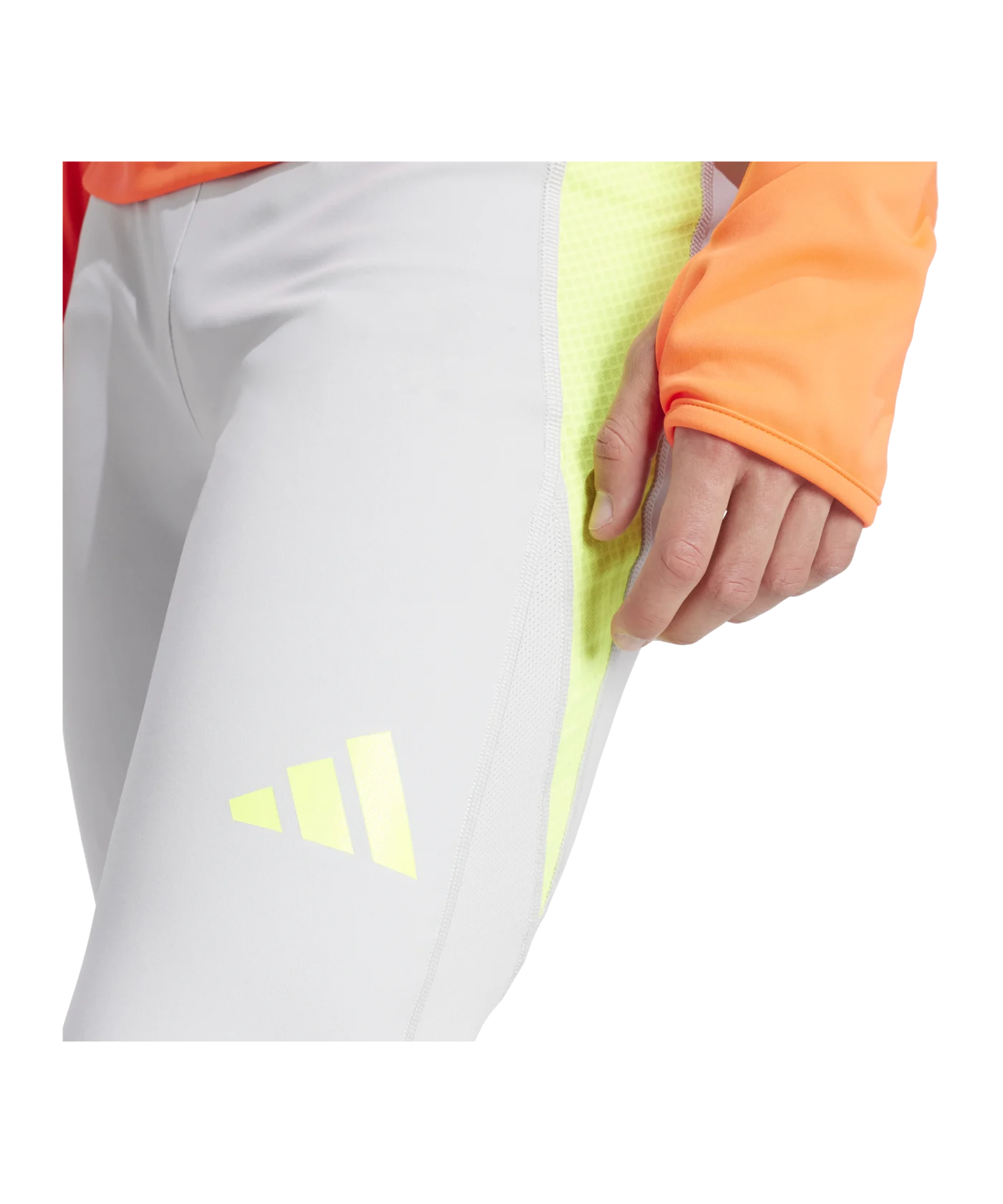 adidas Tiro 24 Pro Trainingshose Grau Gelb