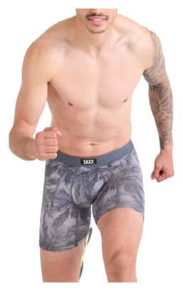 Boxer Saxx Multi-Sport Mesh Fly Vacation Vibes Gris Homme