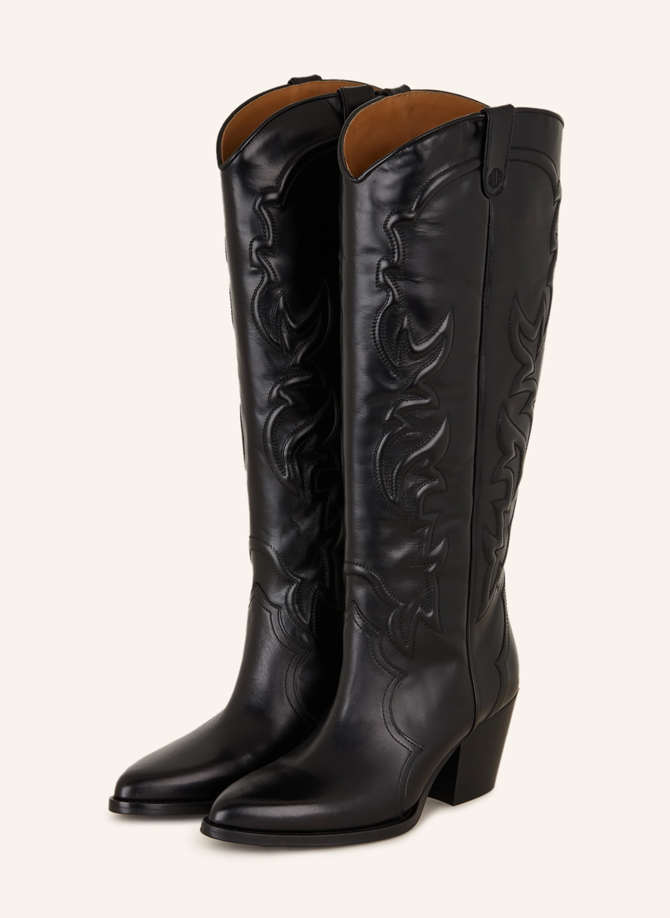 maje Cowboy Boots