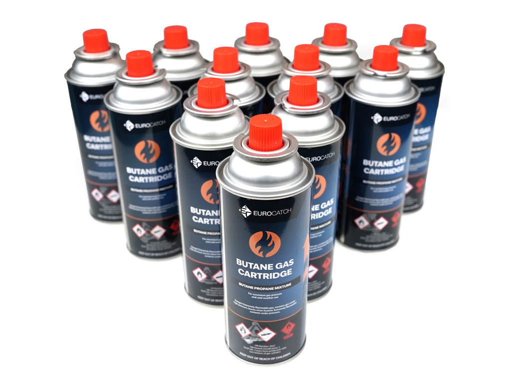 Eurocatch 227 gram gas cartridge - Set van 12