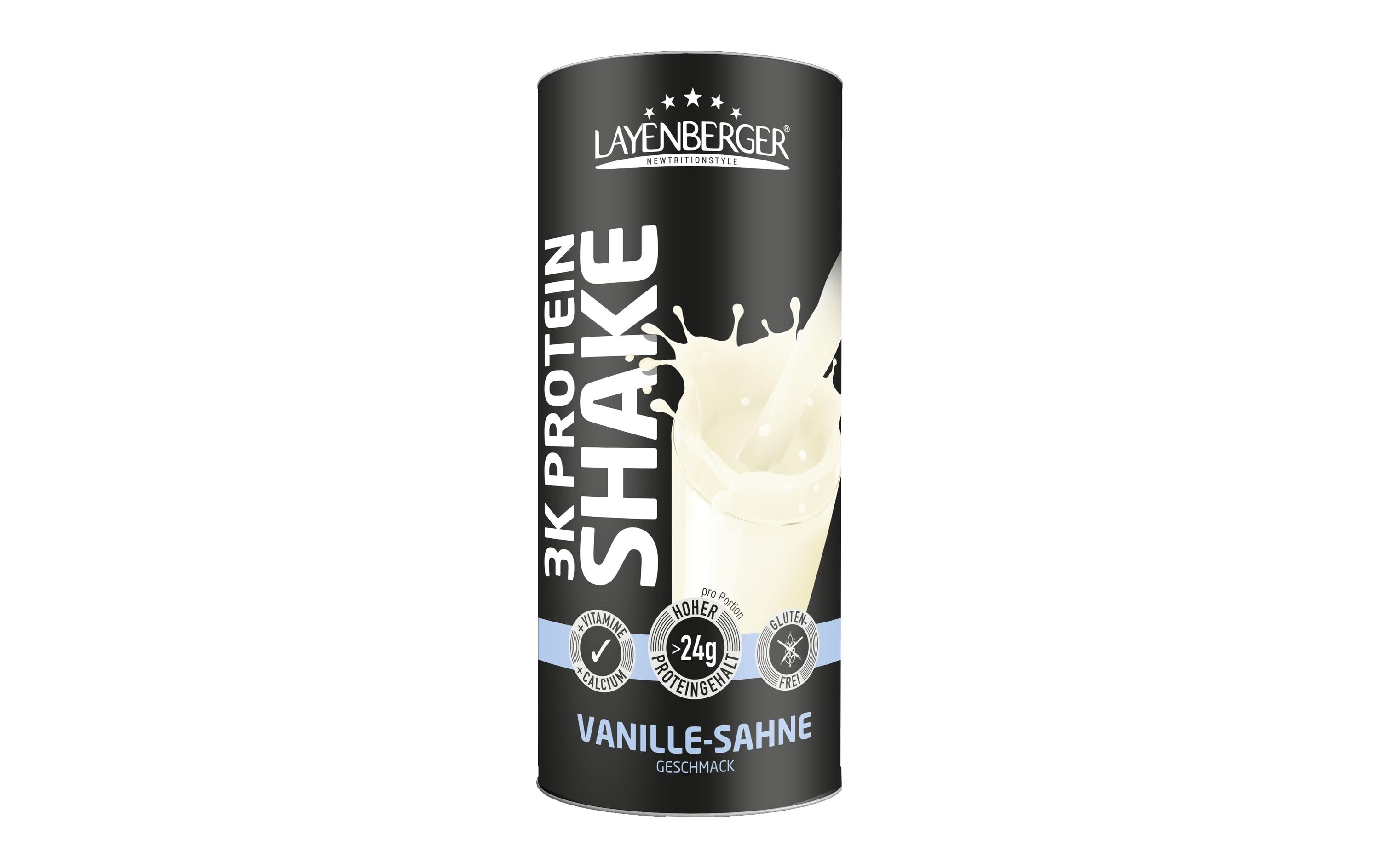 Pulver 3K Protein-Shake Vanille-Sahne 360 gVanille Proteinshake