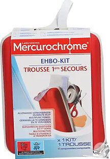 Mercurochrome Trousse Premiers Secours 17 Produits