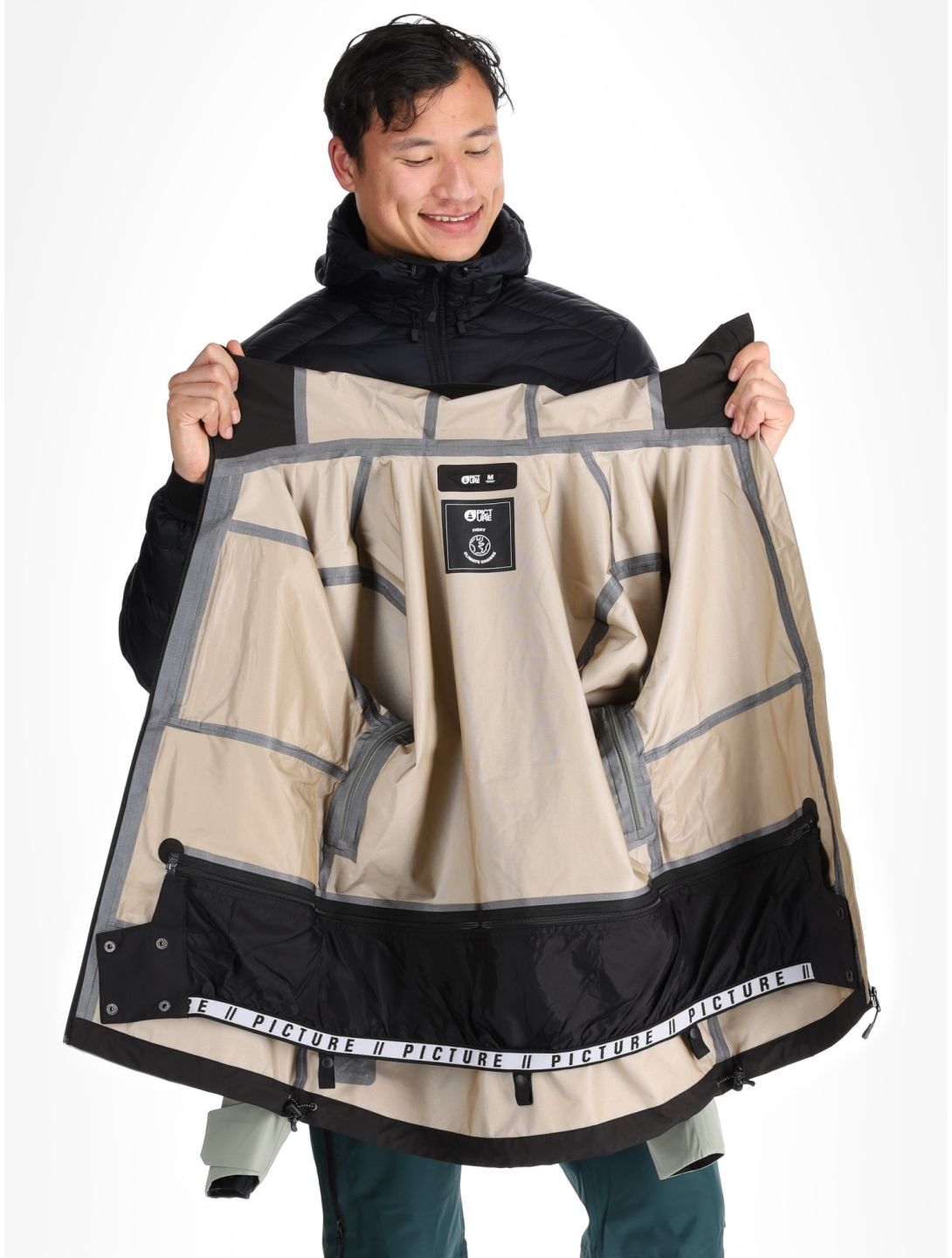 Broader 3L hardshell ski-jas heren