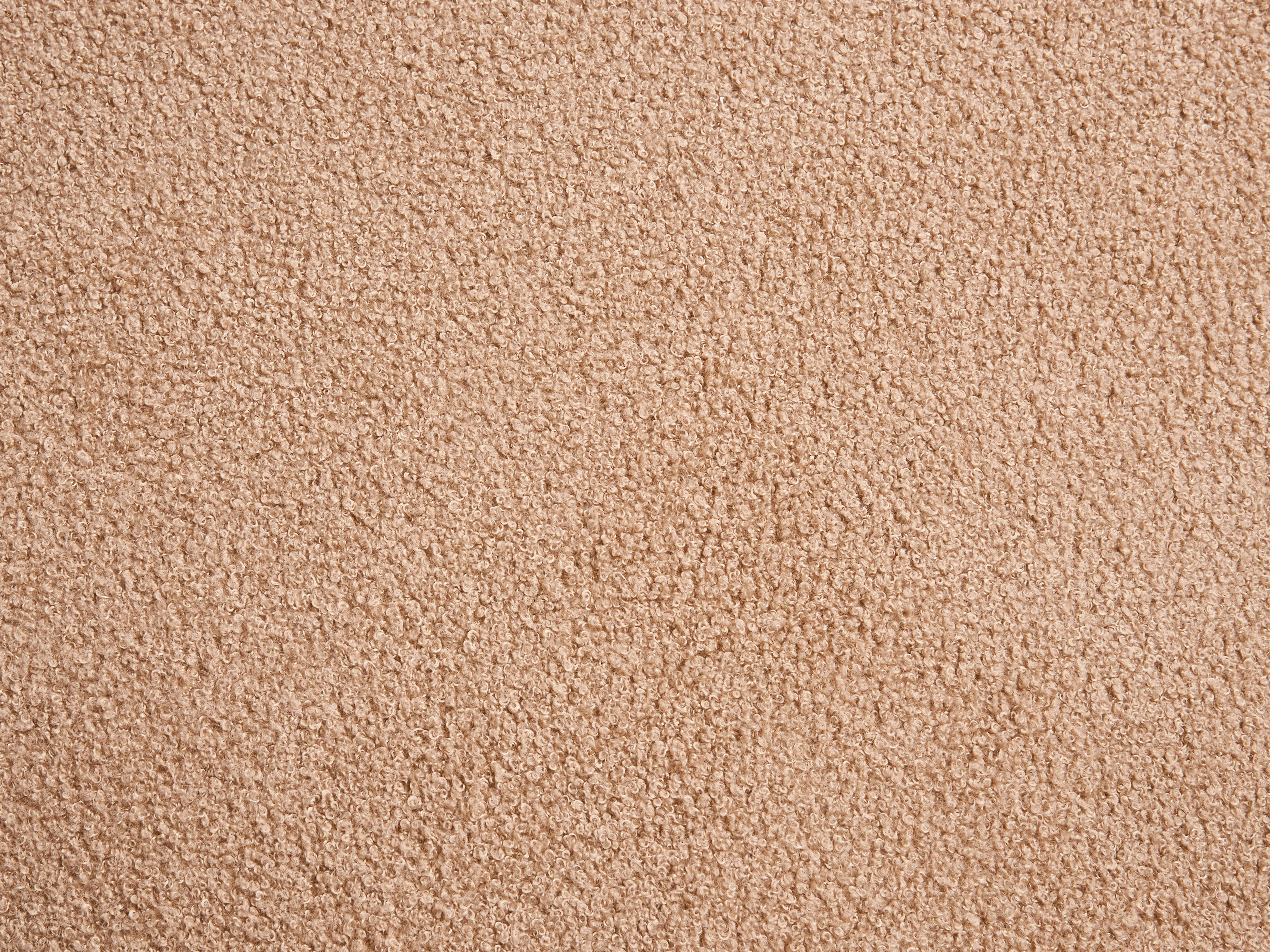 Rechtszijdige chaise longue EWRON Bouclé Zandbeige