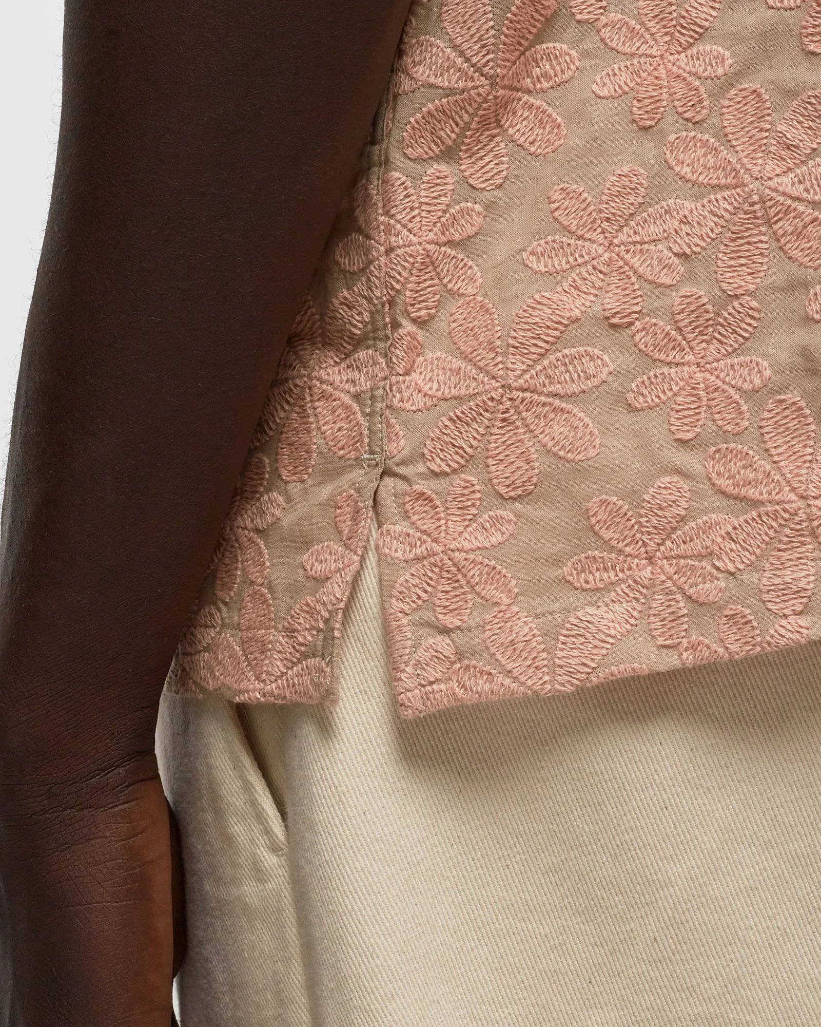 Officine Générale EREN SS JAP CO EMBROI FLOWERS