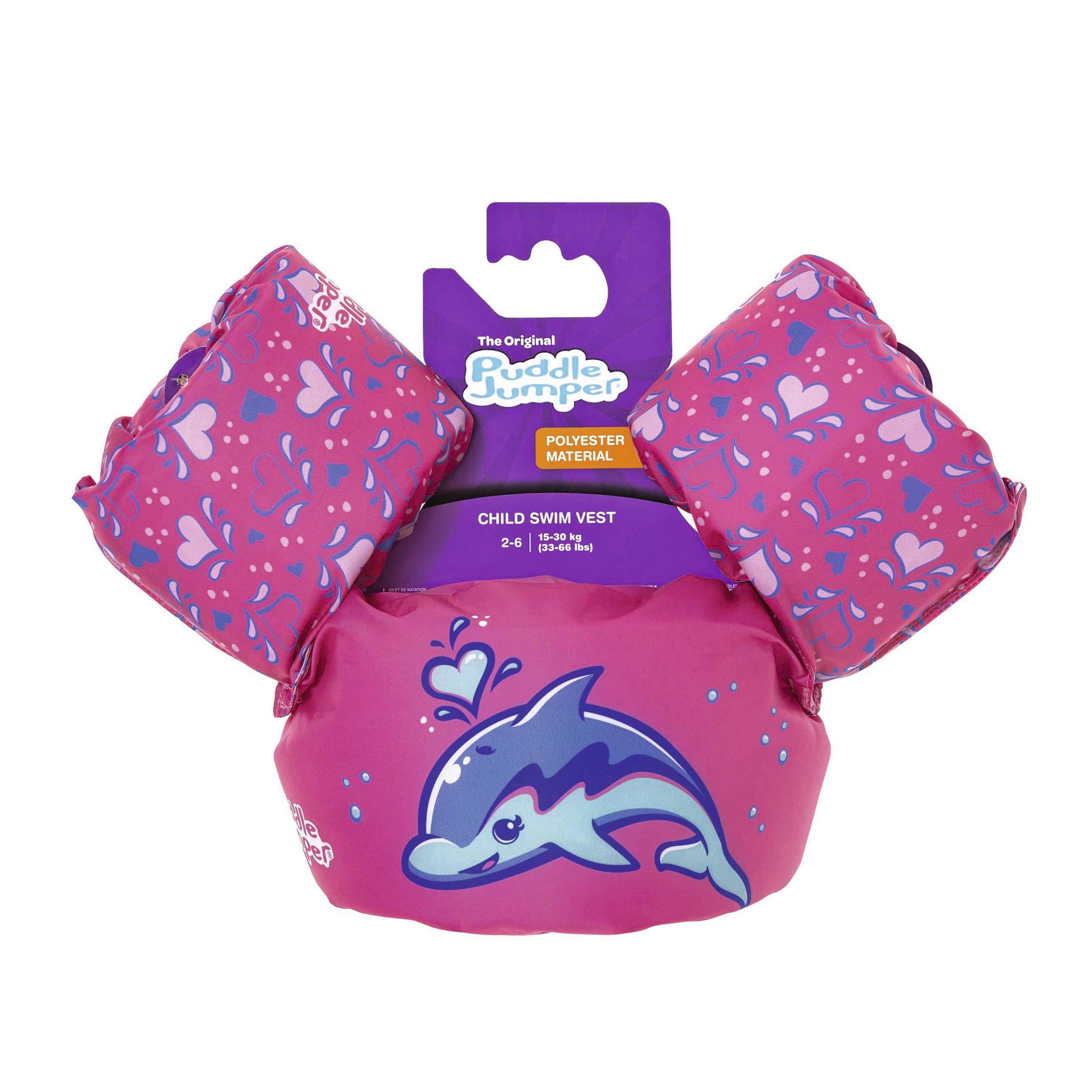 Schwimmhilfe für Kinder Puddle Jumper Delfin 15 - 30 kg