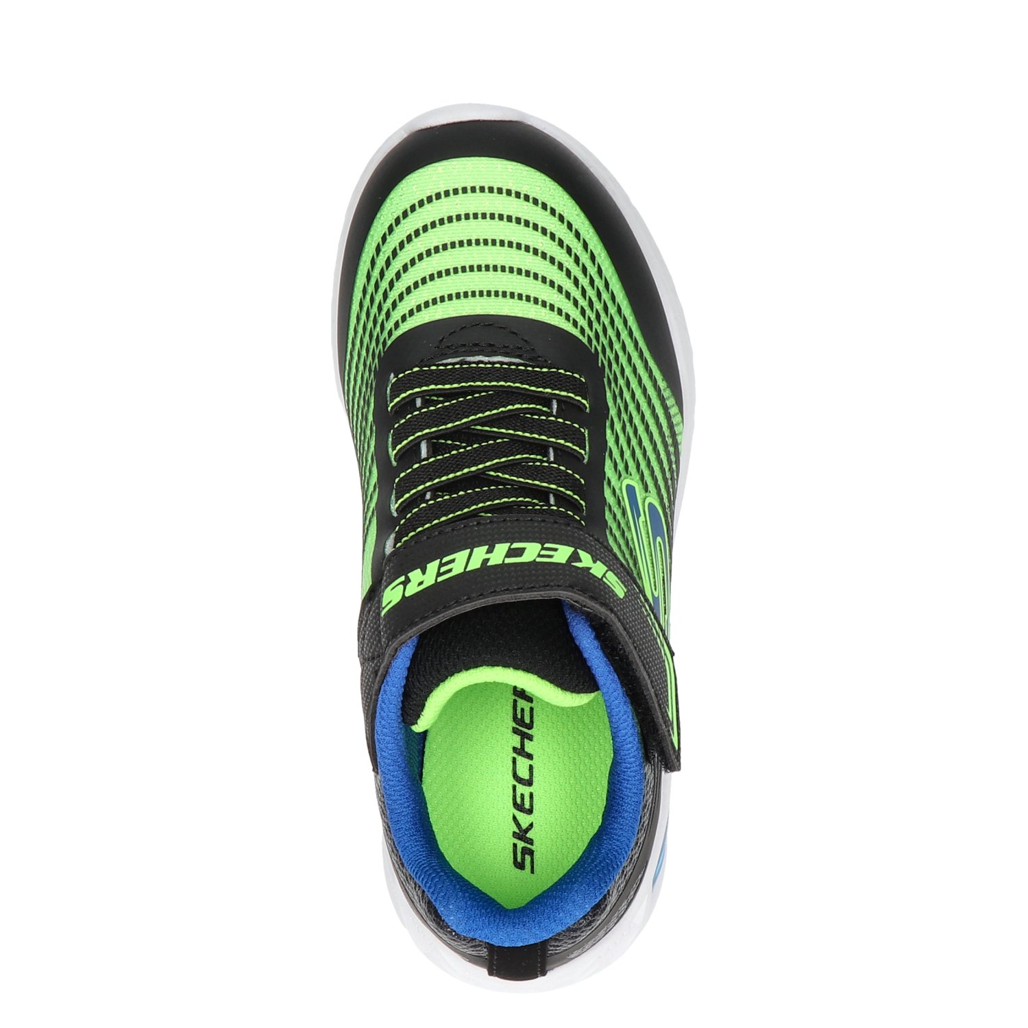 Microspec Max II jongens sneakers Skechers Zwart