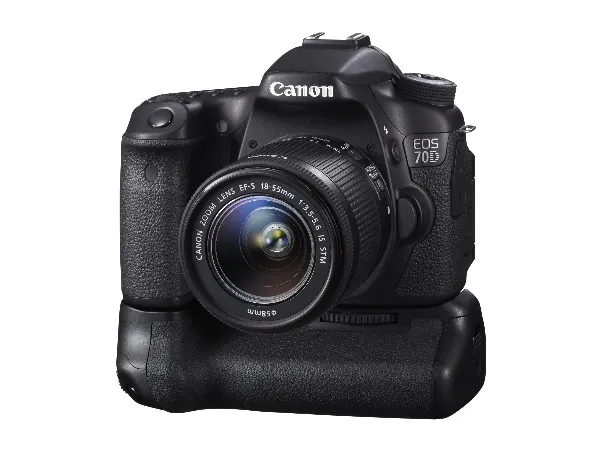 Canon EOS 70D - Digitalkamera - SLR - 20.2 MP - APS-C - 1080p - 3x optisk zoom EF-S 18-55 mm IS STM objektiv - Wireless LAN