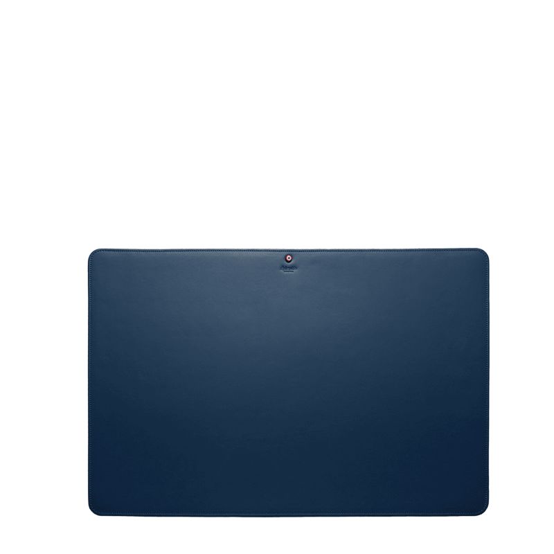 Sous-main Pierre en cuir Lisse 60 cm Lune Bleue