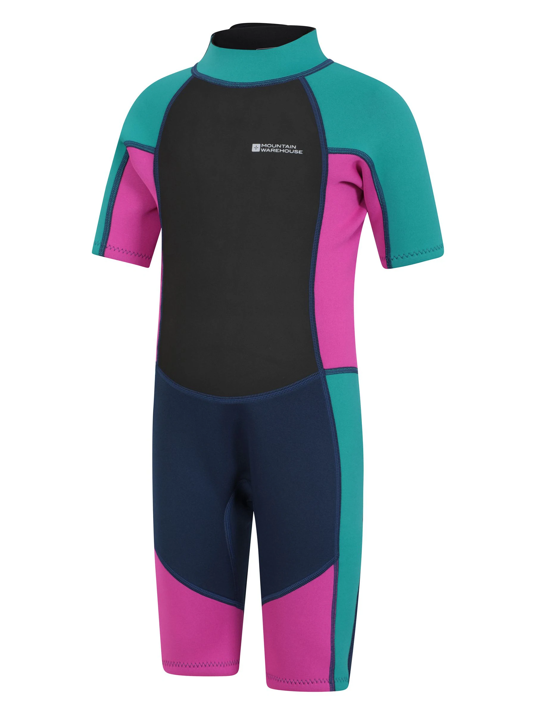 Paars - Mountain Warehouse Kids Shorty 2.5/2mm Wetsuit