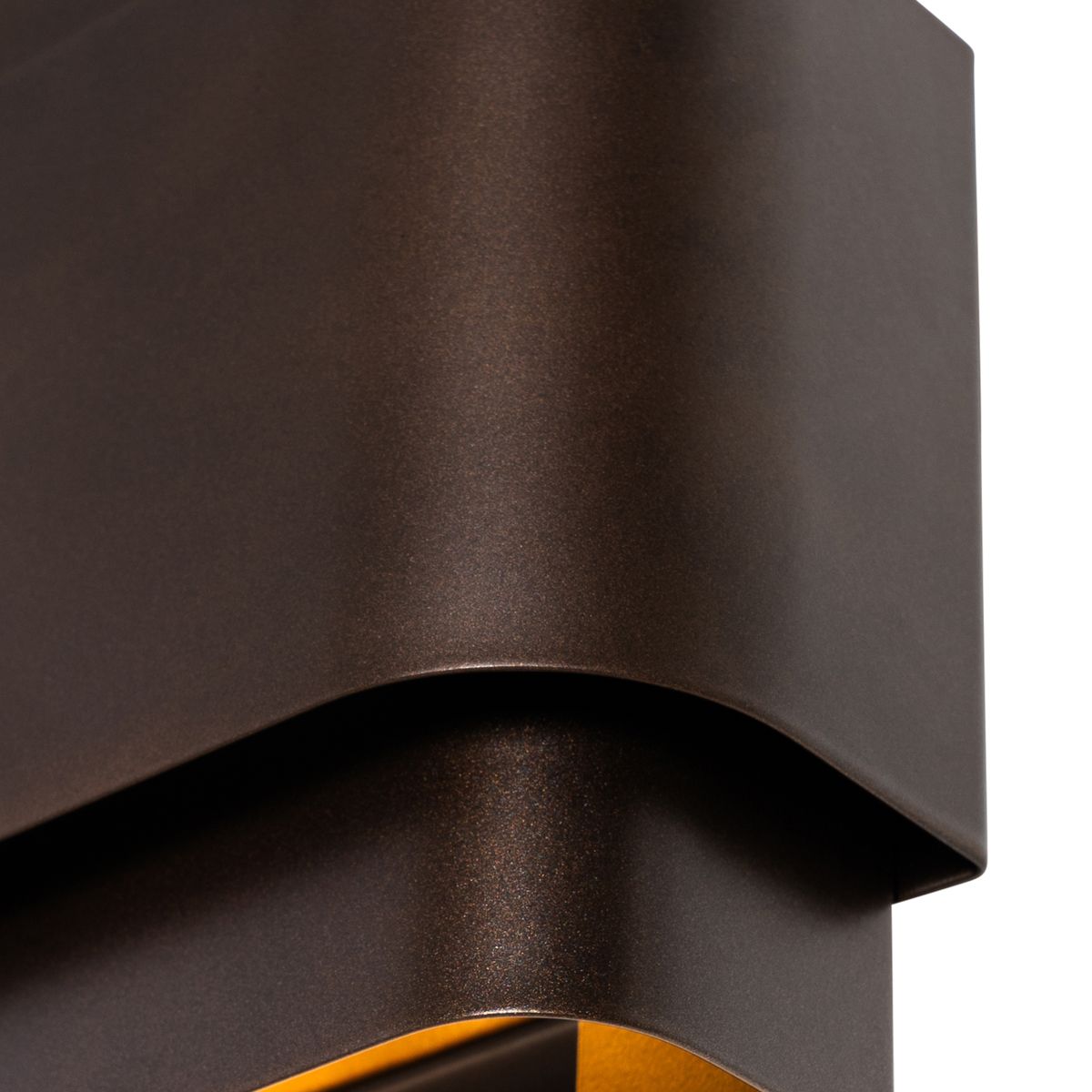 Industriële wandlamp donkerbrons 2-lichts - Coen
