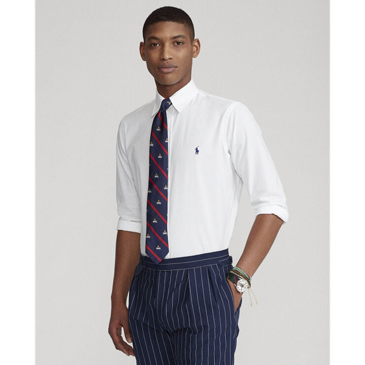 Polo Ralph Lauren Slim Fit Stretch Poplin Shirt Hvid