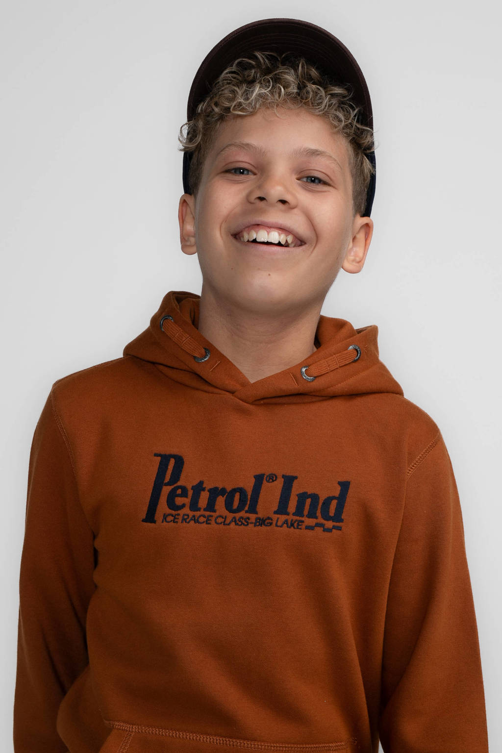 Petrol Industries hoodie oranje