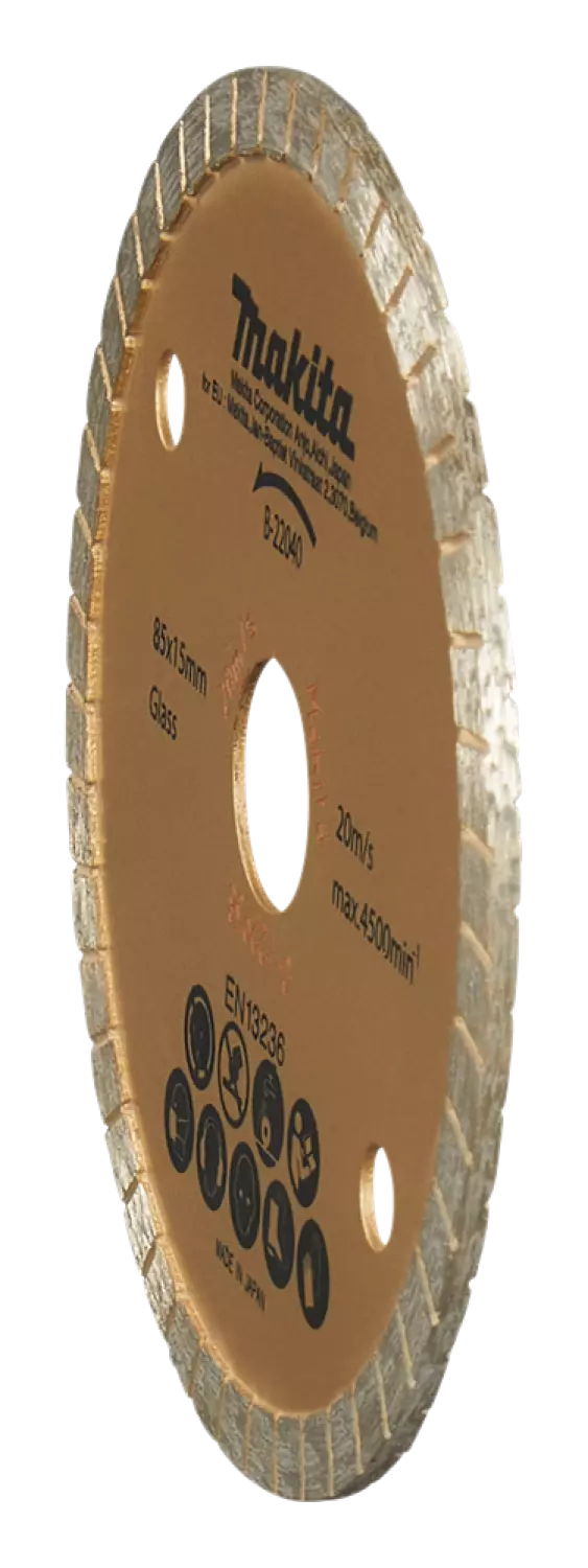 Makita B-22040 Diamantdoorslijpschijf - 85 x 15 x 2mm - Asfalt / Steen / Tegels & Natuursteen
