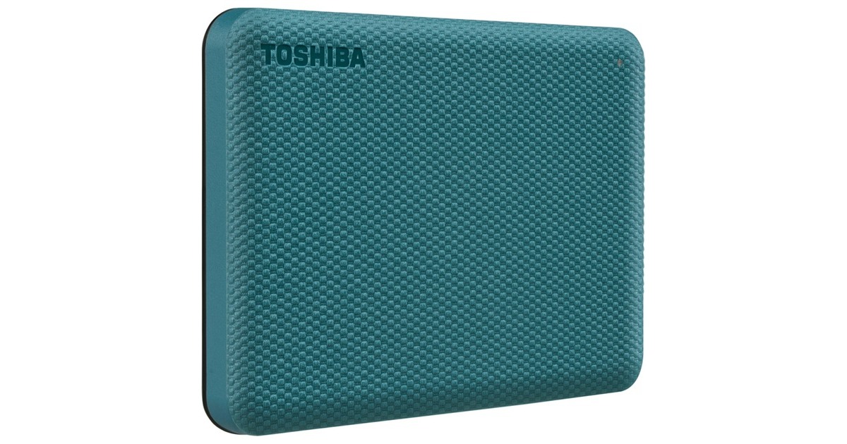 ToshibaCanvio Advance, 1 TB externe harde schijf  (Groen, HDTCA10EG3AA, USB 3.2 Gen 1)