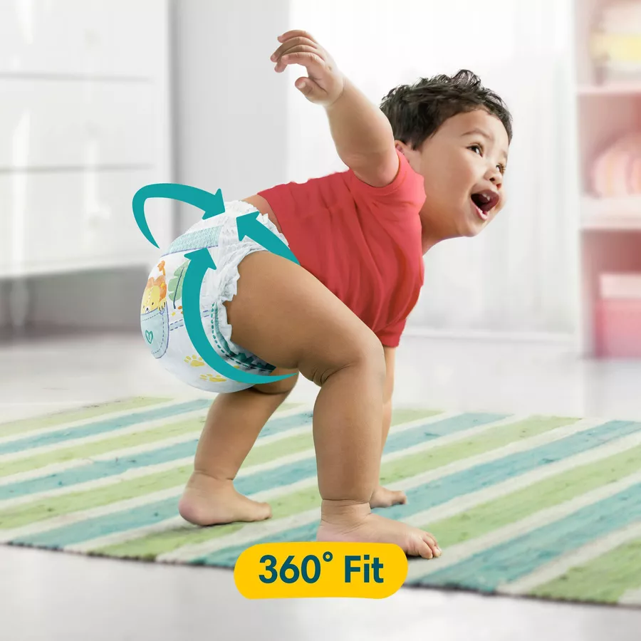 Pampers Baby-Dry Pants, Gr. 7  Extra Large, 17kg+, Monatsbox (1 x 126 Pants)