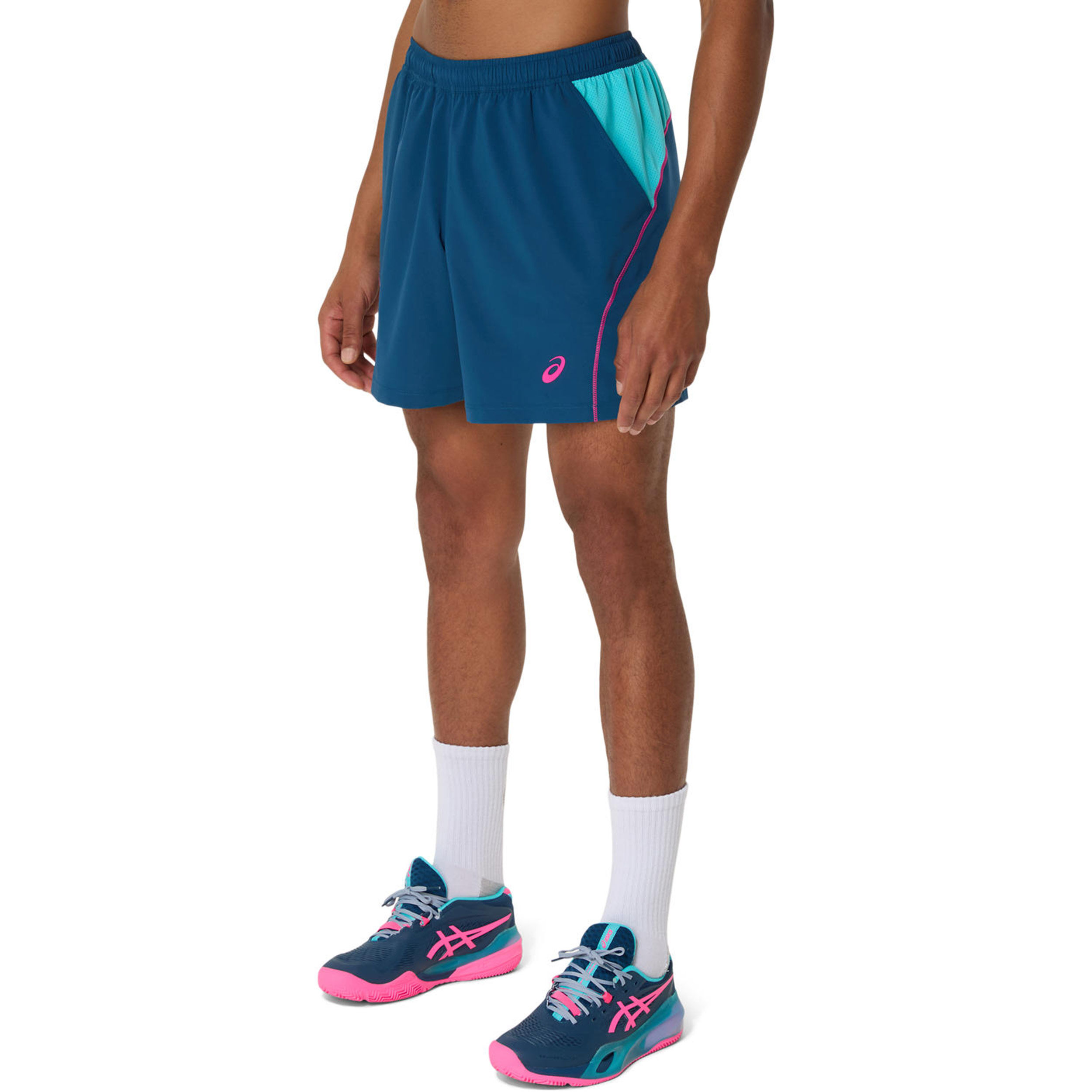 ASICS Court 7in Shorts Hommes - Bleu Foncé